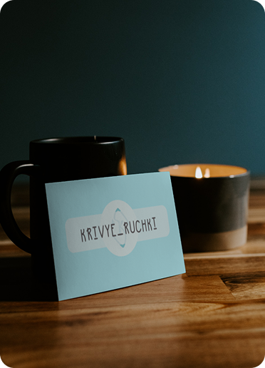 Визитка бренда второй вариант